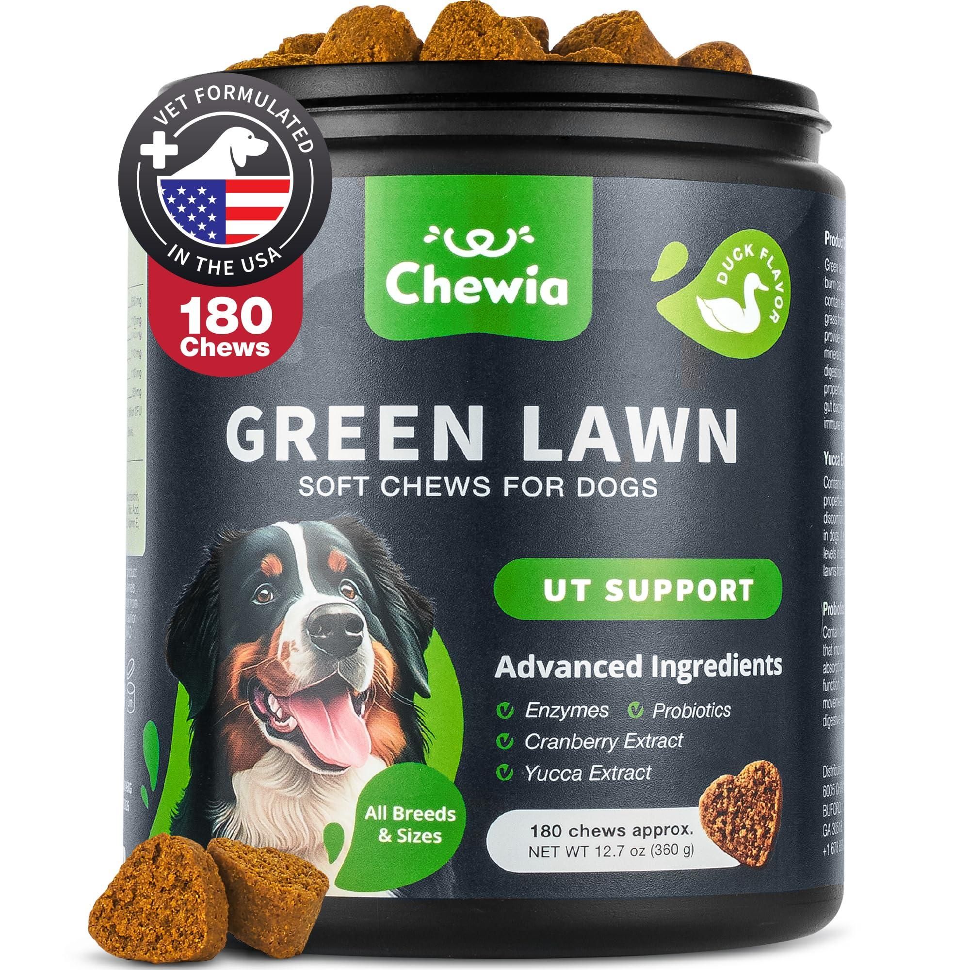Grass Burn Spot Chews for Dogs Urine Neutralizer for Lawn Grass Savers ...